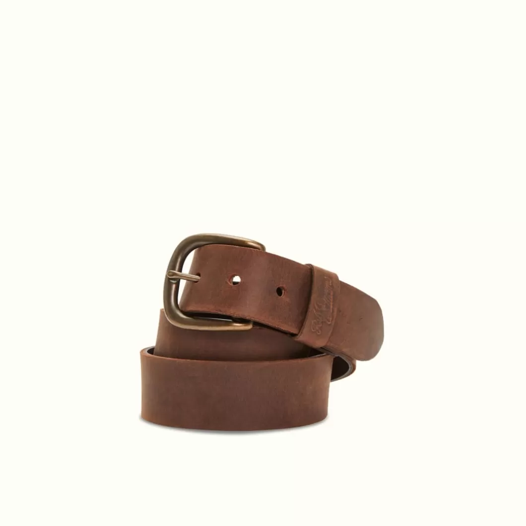 R.M. Williams Goodwood Belt Bark Flash Sale