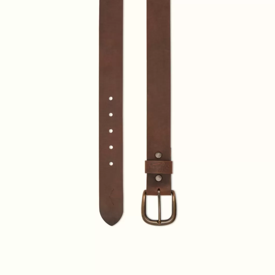 R.M. Williams Goodwood Belt Bark Flash Sale